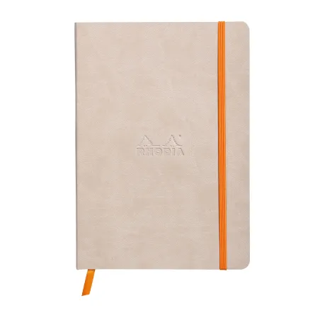 Rhodiarama Carnet Souple - Beige - Format A5 160 pages