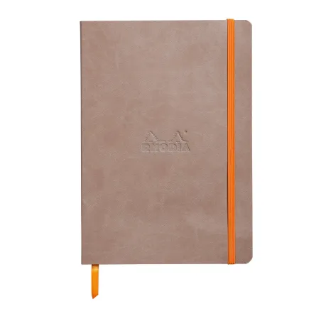 Rhodiarama Carnet Souple - Taupe - Format A5 160 pages