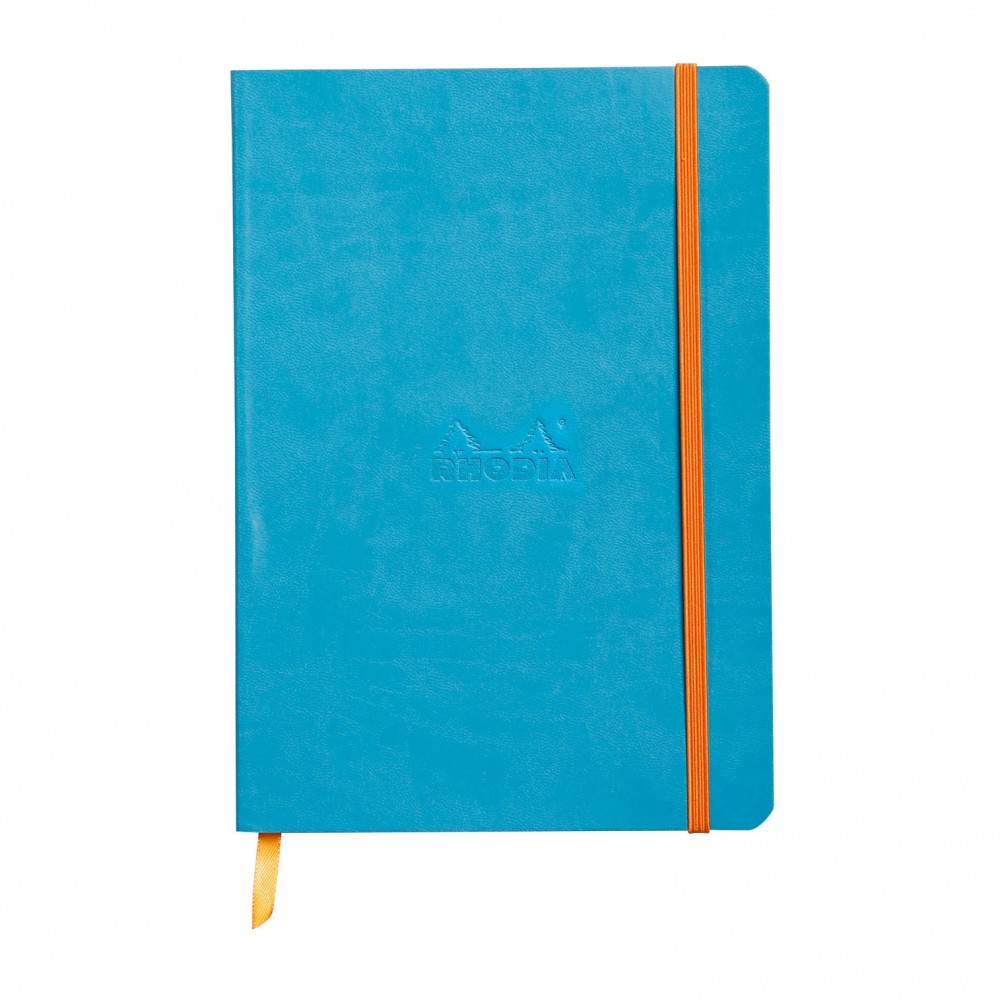 Rhodiarama Carnet Souple - Turquoise - Format A5 160 pages