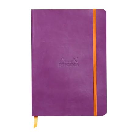 Rhodiarama Carnet Souple - Violet - Format A5 160 pages