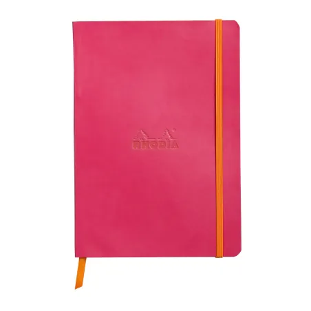 Rhodiarama Carnet Souple - Framboise - Format A5 160 pages