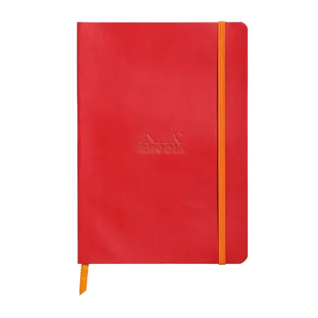 Rhodiarama Carnet Souple - Coquelicot - Format A5 160 pages