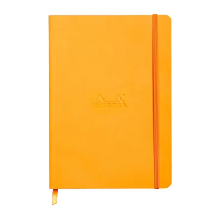 Rhodiarama Carnet Souple - Orange - Format A5 160 pages