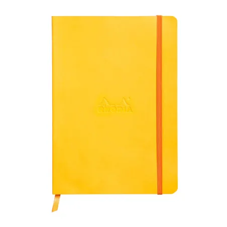 Rhodiarama Carnet Souple - Jonquille - Format A5 160 pages