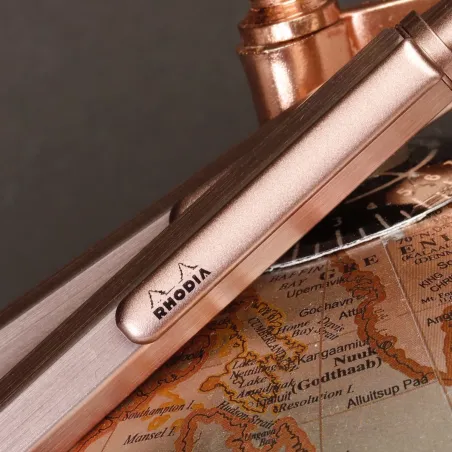 Rhodia scRipt - Stylo Bille - Bois de Rose - 0,7 mm