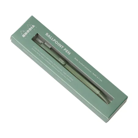 Rhodia scRipt - Stylo Bille - Sauge - 0,7 mm