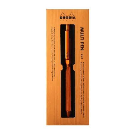 Rhodia scRipt - Multi Pen 3-en1 - Orange - 0,5 mm
