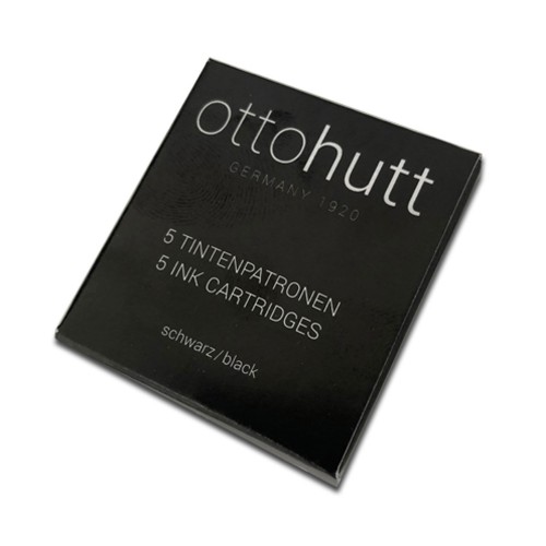 OTTO HUTT - BOITE DE 5 CARTOUCHES MINI - NOIR