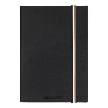 Carnet A5 Iconic Black Lined
