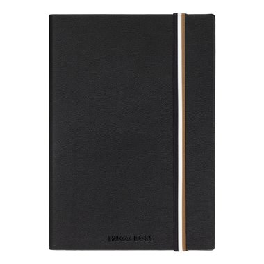 Carnet A5 Iconic Black Plain