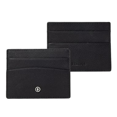 Porte-cartes Button Black