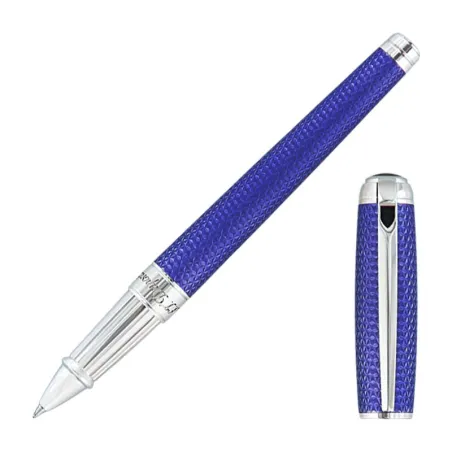 Roller Ligne D Large - Collection Velvet - Laque Bleu Océan