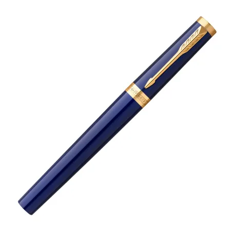 PARKER Sonnet Stylo roller, argent ciselé, Recharge noire pointe fine, Coffret cadeau