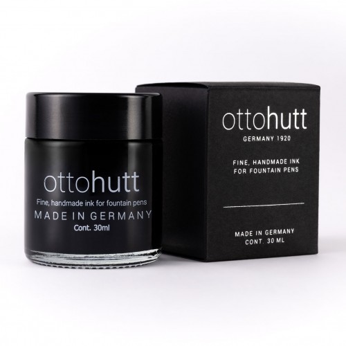 Flacon D'Encre Odorante Otto Hutt - Noir Standard - Parfum : Chocolat Noir - 30 ml