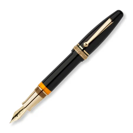 Stylo-plume MAIORA - Ogiva - Golden Age - Edition Nera - Plume Or 14K - F