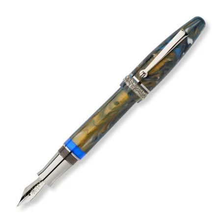 Stylo-plume MAIORA - Ogiva - Golden Age - Edition Earth - Plume Or 14K - B