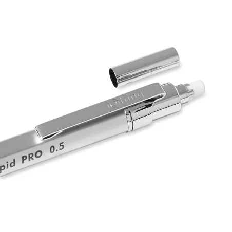 Portemine mécanique rOtring Rapid PRO | 0.5 mm | argent chromé (1904255)