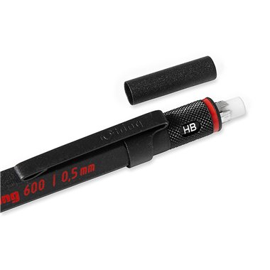 rOtring 600 Portemine mécanique | 0,5 mm | noir