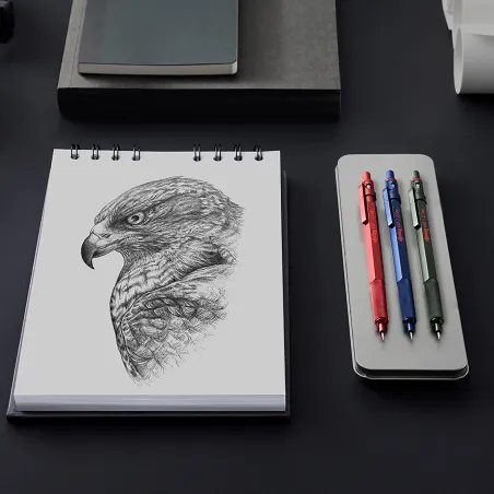 rOtring 600 Portemine mécanique | 0,5 mm | Rouge