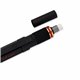 rOtring 800+ Porte-mine avec stylet pour écran tactile | Pointe HB 0,5 mm rétractable par rotation | Corps métallique noir