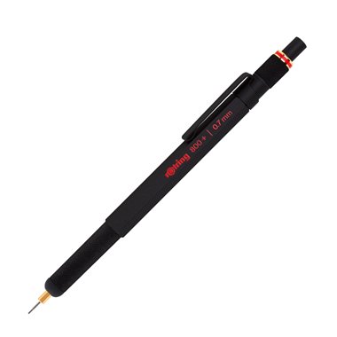 rOtring 800+ Porte-mine avec stylet pour écran tactile | Pointe HB 0