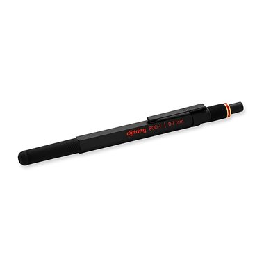 rOtring 800+ Porte-mine avec stylet pour écran tactile | Pointe HB 0