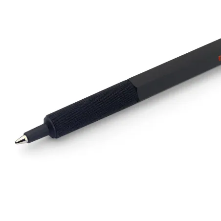 rOtring 600 stylo bille | pointe moyenne | encre noire | corps noir | rechargeable