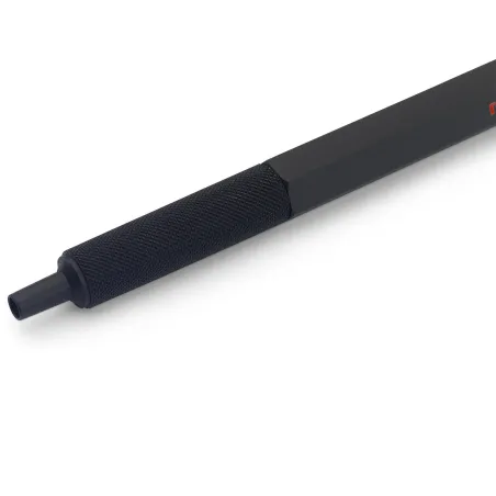 rOtring 600 stylo bille | pointe moyenne | encre noire | corps noir | rechargeable