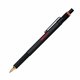 rOtring 800 stylo bille | pointe moyenne | encre noir | corps noir | rechargeable