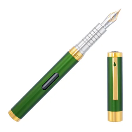 Stylo-plume DIPLOMAT Nexus - Vert/Doré - Plume Or 14 Kt - EF