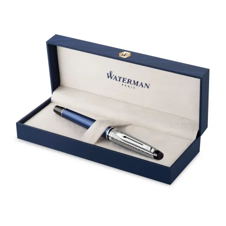 WATERMAN Hemisphere Stylo plume, Azur, plume moyenne, encre bleue, Coffret cadeau