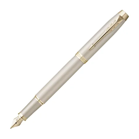 Stylo-plume Parker IM Monochrome - Laqué Champagne - M