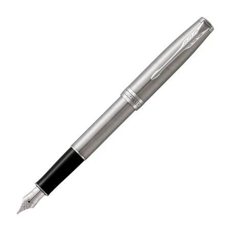 Stylo-plume Parker Sonnet Essentiel - Acier CT - F