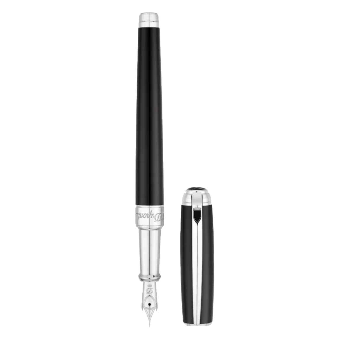 Stylo Plume (M) S.T. Dupont - Line D - Noir/Palladium
