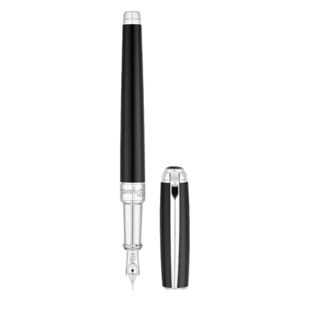 Stylo Plume (M) S.T. Dupont - Line D - Noir/Palladium