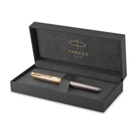 Stylo-Plume Parker Sonnet - Arrow GT - Or 18K - M