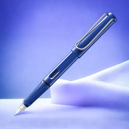 Stylo-plume LAMY SAFARI BLEU - Plume Fine (F)