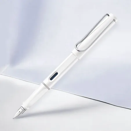 Stylo-plume LAMY SAFARI BLANC - Plume Moyenne (M)