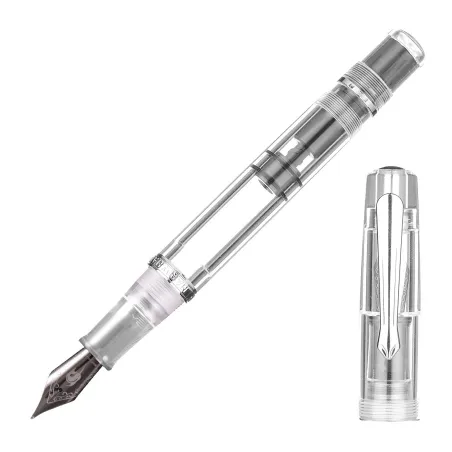 Stylo-plume Nahvalur Original - Demonstrator - Plume Moyenne | Élégance Transparente