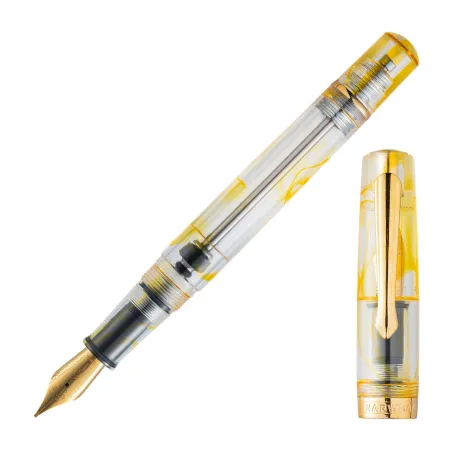 Stylo-plume Nahvalur Original Plus Ocellatus Gold - Plume Large | Stylo Élégant et Audacieux