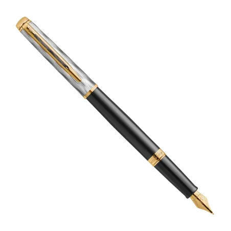Stylo-plume Waterman Hémisphère Deluxe Noir GT - Collection Reflections Of Paris - M