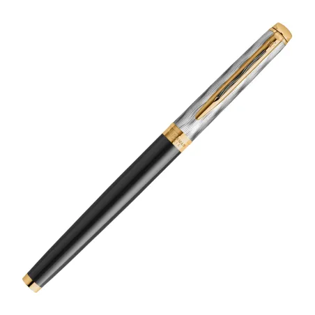 Stylo-plume Waterman Hémisphère Deluxe Noir GT - Collection Reflections Of Paris - M