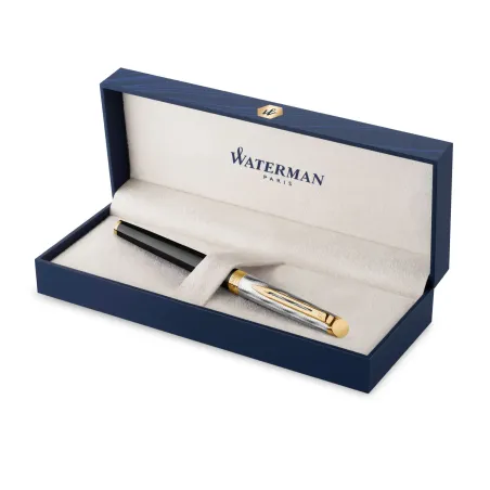 Stylo-plume Waterman Hémisphère Deluxe Noir GT - Collection Reflections Of Paris - M