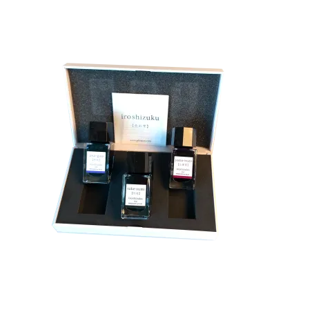 Set d'encres Pilot IROSHIZUKU (AS-TAK-YB) - 3 couleurs 15 ml