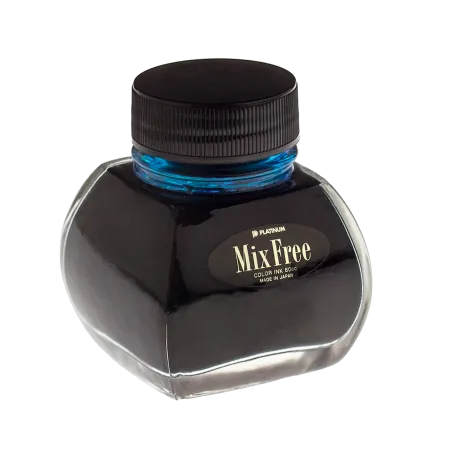 Flacon d’encre PLATINUM 60 ml Aqua Blue