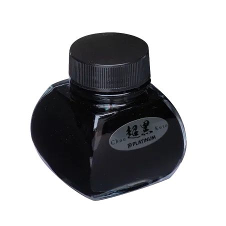 Flacon d’encre PLATINUM 60 ml Chou Kuro Carbon Noir
