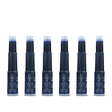 Cartouches d'encre Bleue CROSS Blister de 6