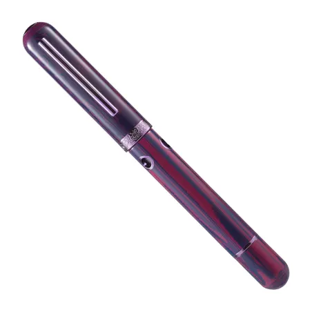 Stylo-plume Nahvalur Nautilus Anthias Violet - Plume Moyenne - Ébonite et Piston