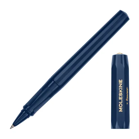 MSK X KAWECO ROLLER PEN BLUE