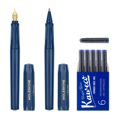 MSK X KAWECO PEN SET M NIB BLUE